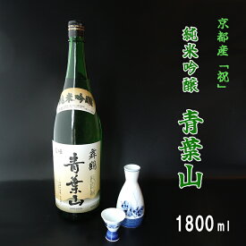 【ふるさと納税】 純米吟醸 青葉山 1800ml 1本 一升 日本酒 【送料無料】 贈答 熨斗