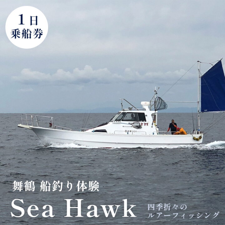 楽天市場 ふるさと納税 舞鶴で船釣り体験 シーホーク １日乗船券 １名様 ルアーフィッシング 送料無料 京都府舞鶴市