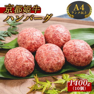 【ふるさと納税】≪選べる容量≫国産牛肉 京都姫牛100% ハンバーグ ( 5個 / 10個 ) 【 冷凍 国産 牛肉 牛 和牛 バーベキュー BBQ 簡単 焼くだけ お祝い 誕生日 記念日 お取り寄せ グルメ プレ