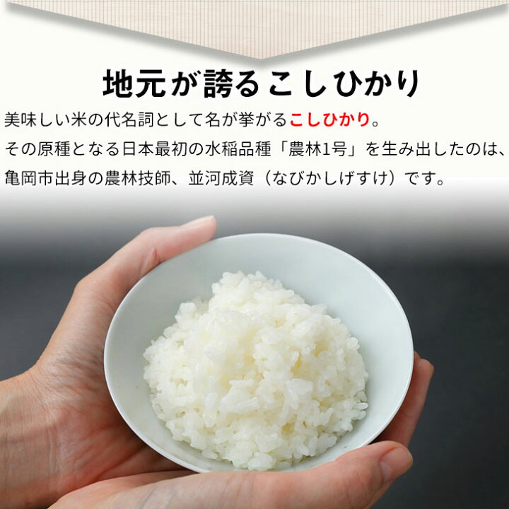 京都丹波 亀岡産 コシヒカリ 10月発送分より令和4年産 令和3年産 米 亀岡佐伯農家の 10kg×6ヶ月 沖縄 新米※北海道 計60kg 特A 離島への配送不可※出荷に合わせて精米京都丹波産 京都丹波 亀岡産 コシヒカリ 10月発送分より令和4年産 令和3年産 米 亀岡佐伯農家の 10kg×6ヶ月 沖縄 新米※北海道 計60kg 特A 離島への配送不可※出荷に合わせて精米京都丹波産