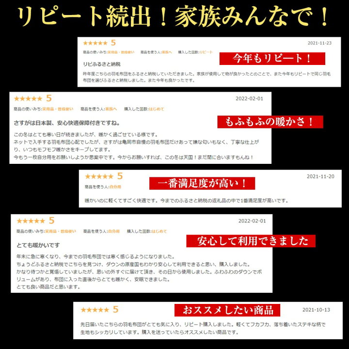 楽天市場】【ふるさと納税】レビュー 高評価☆4.8以上<京都金桝>羽毛布団 掛け布団『シングル』ハンガリーホワイトダウン90% 羽毛量1.3kg アクア≪日本製 国産 寝具 布団 DP350 京都亀岡産 ふるさと納税布団≫☆月間MVPふるさと納税賞 第1号(2020年10月)・SDGs未来 ... 楽天市場】【ふるさと納税】レビュー 高評価☆4.8以上<京都金桝>羽毛布団 掛け布団『シングル』ハンガリーホワイトダウン90% 羽毛量1.3kg アクア≪日本製 国産 寝具 布団 DP350 京都亀岡産 ふるさと納税布団≫☆月間MVPふるさと納税賞 第1号(2020年10月)・SDGs未来 ...