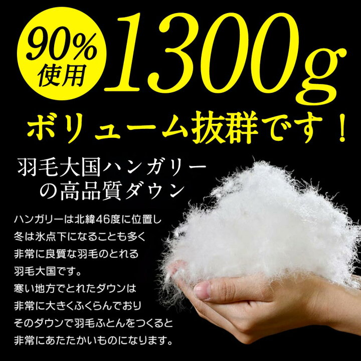 京都金桝 羽毛布団 シングル アクア 京都亀岡産 日本製 ハンガリーホワイトダウン90 羽毛量1 3kg 布団 クラウドファンディング対象 羽毛ふとん