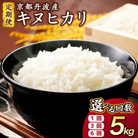 【ふるさと納税】【期間限定 生活応援】米 定期便 5kg キヌヒカリ 1回 3回 6回 定期便 京都丹波産 JA京都たわわ朝霧 産地直送 令和7年産 ふるさと納税 米 京都丹波米 白米 精米 農協 送料無料 簡易包装 人気 お米 きぬひかり 5キロ 6ヵ月 5キロ 3ヵ月【3/31迄 寄附額改定】