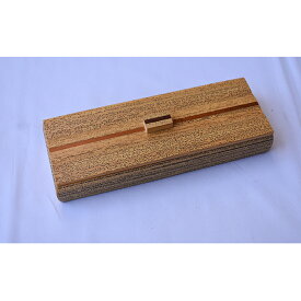 【ふるさと納税】ペンケース 胡麻竹 竹製 21×7.5×高さ5cm 工芸品 雑貨 日用品 文房具