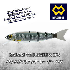 【ふるさと納税】BALAM VARIANT255 #06 バラムヴァリアンテ レーザーハス〈マドネス、ビックベイト、スイムベイト、ジャイアントベイト、釣り、バス釣り、ルアー、釣り具、スポーツ〉