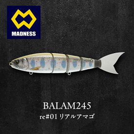 【ふるさと納税】BALAM245 re#01 リアルアマゴ | 釣り ルアー 釣り具 スポーツ 雑貨 日用品　お届け：お盆および年末年始休暇除く