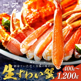【ふるさと納税】選べる発送月/鮮度抜群！お刺身でも食べられる！カット生ズワイガニ 2肩 3肩 4肩 6肩 選べる 内容量 発送月 カニ 蟹 ずわい蟹 ポーション 評判 人気 カニ刺身 生食 ズワイガニ ふるさと納税 かに ふるさと納税 ズワイガニ