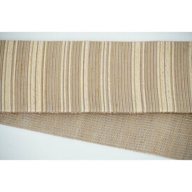 【ふるさと納税】京都・遊絲舎／丹後の藤布 角帯「藤糸あそび」（ベージュ）【伝統工芸】 藤布 角帯 藤糸あそび 藤糸 伝統工芸品 護身 長寿 繁栄 古事記 万葉集 ベージュ ベージュ色