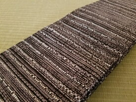 【ふるさと納税】京都・遊絲舎／丹後の藤布 角帯「藤に和紙」（小豆）【伝統工芸】 藤布 角帯 和紙 絹 藤糸 伝統工芸品 護身 長寿 繁栄 古事記 万葉集 小豆 小豆色