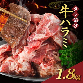 【ふるさと納税】【訳あり】 タレ漬け 牛ハラミ 1.8kg 6P 肉 牛 牛肉 ハラミ 味付け タレ ハラミ肉 BBQ バーベキュー 焼き肉 焼肉 焼肉セット アウトドア キャンプ ギフト 真空 パック 小分け 300g 個包装 簡単 便利 冷凍 人気 京都 南丹市 神戸 ミートフーズ
