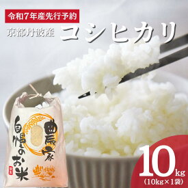 【ふるさと納税】令和7年産 京都丹波産 コシヒカリ 10kg　白米　お届け：令和7年10月中旬以降出荷
