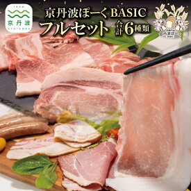 【ふるさと納税】京丹波ぽーく ベーシック フルセット 国産 豚肉 三元豚 ポーク 京都ぽーく スライス トンカツ トンテキ ハム ソーセージ ベーコン ウインナー 詰め合わせ バラエティ セット おつまみ パーティー アウトドア ※北海道・沖縄・その他離島は配送不可