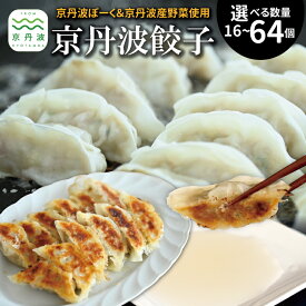 【ふるさと納税】京丹波餃子 16個 32個 48個 64個 選べる 数量 京丹波ぽーく ぎょうざ ギョウザ 塩ポン酢付き 京丹波ラディッシュ 京丹波産野菜 国産 豚肉 ポーク オリジナル ブランド ご当地グルメ お取り寄せ ※北海道・沖縄・その他離島は配送不可