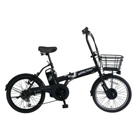 【ふるさと納税】PELTECH（ペルテック）ノーパンク 折り畳み電動アシスト自転車 20インチ 折り畳み外装6段変速（TDN-208LN）【簡易組立必要】【 自転車 電動アシスト 電動自転車 サイクリング アウトドア スポーツ 大阪府 堺市】