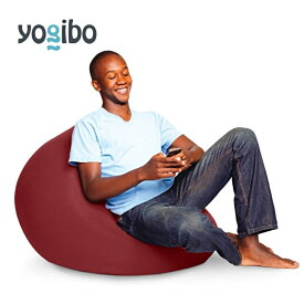 【ふるさと納税】Yogibo Mini ( ヨギボー ミニ ) ワインレッド [ インテリア 寝具 ファッション ]　お届け：約2週間後発送予定(大型連休除く)