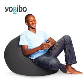 【ふるさと納税】Yogibo Mini ( ヨギボー ミニ ) ダークグレー [ インテリア 寝具 ファッション ]　お届け：約2週間後発送予定(大型連休除く)
