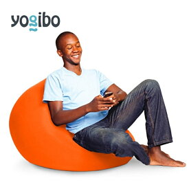 【ふるさと納税】Yogibo Mini ( ヨギボー ミニ ) オレンジ [ インテリア 寝具 ファッション ]　お届け：約2週間後発送予定(大型連休除く)