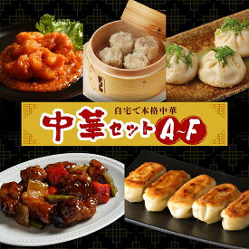 【ふるさと納税】中華セットA～F【大阪府吹田市】詰め合わせ 小籠包 餃子 焼売 エビチリ 海老チリ 黒酢酢豚 冷凍 本格 中華 惣菜 点心 シューマイ 肉汁 ギョーザ お取り寄せ グルメ 飲茶 小龍ぶたまん屋