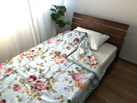 【ふるさと納税】洗える 日本製 アクリル マイヤー毛布 シングル グリーン 1枚 (ニューマイヤー毛布)｜毛布 マイヤー ニューマイヤー ブランケット 青 快眠 快適 熟睡 睡眠 布団 洗濯可能 寝具 ベッド 新生活 大阪 泉大津 [0871]