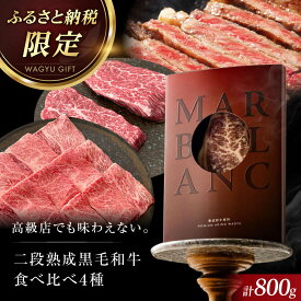 【ふるさと納税】【ふるさと納税限定】二段熟成ドライエイジング黒毛和牛食べ比べセット 冷蔵 肉 赤身 国産 和牛 食べ比べ 牛肉 ギフト 黒毛和牛 和牛 高級 国産牛 焼肉 ステーキ 人気 おすすめ 限定 熟成 エイジング 大阪府高槻市/株式会社MARBLANC[AOAS003]