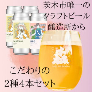 【ふるさと納税】こだわりのクラフトビール2種4缶セット【配送不可地域:離島】【1564017】
