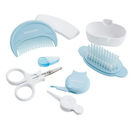 【ふるさと納税】L103 ミキハウス グルーミングセット【mikihouse ベビー ベビー用品 赤ちゃん スキンケア お風呂 爪切り くし はさみ 大阪府 八尾】