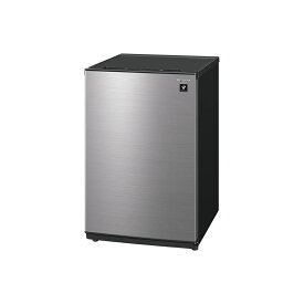 【ふるさと納税】U113　SHARP 冷凍庫 FJ-HM7K-H（メタリックグレー） 【シャープ 電化製品 家電 キッチン キッチン家電 冷凍 冷蔵 プラズマクラスター 右開き 左開き 新生活 正規品 大阪府 八尾市 返礼品】