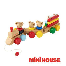 【ふるさと納税】O108 ミキハウス プルトーイ【mikihouse プルトイ おもちゃ 木製 木のおもちゃ ブランド 赤ちゃん 0歳 こども ベビー ベビー用品 出産 箱 大阪府 八尾】