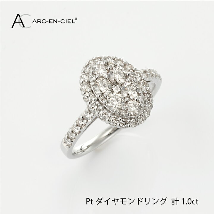 楽天市場】【ふるさと納税】ダイヤモンド リング 計 1.0ct 