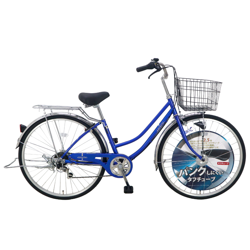 楽天市場】【ふるさと納税】自転車 ディーバル DIVAL 266 ブルー 26