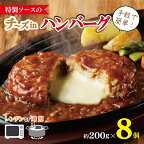 特製ソースのチーズインハンバーグ 8個（200g×8個）泉州玉ねぎ使用