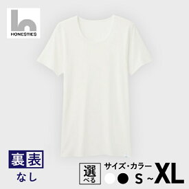 【ふるさと納税】MENS 裏表 なし インナースタンダード さらつや シルキー Tシャツ 2枚 メンズ 選べる サイズ XL / L / M / S カラー 白 / 黒 優しい 肌あたり 質感 軽やか 気持ちの良い 着心地 半袖 肌着 衣類 お取り寄せ 大阪府 泉佐野市 送料無料