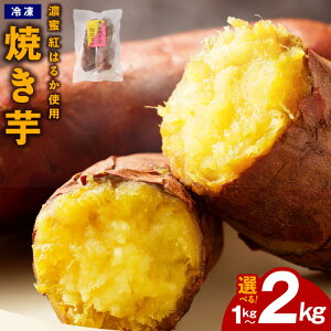 【ふるさと納税】濃蜜 紅はるか 冷凍 焼き芋 お試し 1kg / 2kg 特別規格 芋匠さのや さつまいも お店で大人気 熟成 甘い 自然派 スイーツ デザート おやつ 食物繊維 半解凍 国産 泉佐野市 送料
