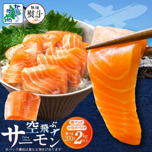 【ふるさと納税】総合1位獲得 ★高評価 アトランティックサーモン 200g 〜 2kg 以上 無地熨斗 対応 選べる 柵 小分け パック フィレ ポーション 刺身 骨取り 海鮮丼 カルパッチョ 寿司 サラダ