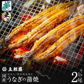 【ふるさと納税】【土用の丑の日】 【訳あり】 数量限定 老舗 五郎藤 関西風地焼き 国産 有頭旨鰻 1尾 170g前後 / 2尾 計 約340g前後 うなぎ 蒲焼き 炭火 たれ 粉山椒 付き ウナギの蒲焼 ふっくら 魚介類 惣菜 うな丼 ひつまぶし 冷凍 泉佐野市 送料無料 先行予約