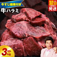 【ふるさと納税】最短翌日発送 総合1位 訳あり 牛ハラミ 牛すじ佃煮付き ...