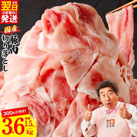 【ふるさと納税】最短翌日発送【発送月が選べる】 国産 豚肉 切り落とし 1.5kg ～ 3.6kg 氷温熟成×極味付け 小分け 熟成肉 豚 肉 普段使い 訳あり サイズ不揃い まとめ買い 冷凍 5営業日 大阪府 泉佐野市 送料無料 肉の泉佐野