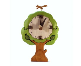 【ふるさと納税】　木の時計　木製 かわいい 誕生日 プレゼント 知育玩具 人気 ギフト 手作り 木のおもちゃ 木育 玩具 雑貨 積み木 送料無料
