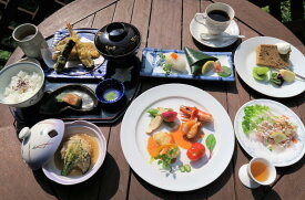 【ふるさと納税】カフェ＆旬菜レストラン歩絵夢のペアコース｜こだわりの逸品 地域特産品 ギフト 自分用 人気 おすすめ