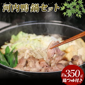 【ふるさと納税】 河内鴨 すき焼き 2人前 約 350g さ・ん・ぽ風 河内鴨すき焼き 鶏肉 鴨肉 鍋 簡単調理 家庭 割り下付き スープ付き アレンジ かも かも肉 だし付き 大阪府 松原市