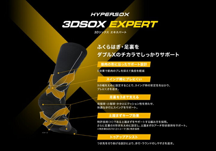楽天市場】【ふるさと納税】 ブリヂストンゴルフ ダブルX 3Dソックス 
