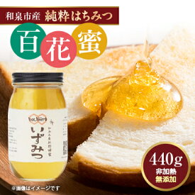 【ふるさと納税】【1種】 いずみつ(百花蜜) 440g【1502149】