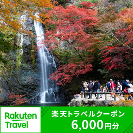 【ふるさと納税】大阪府箕面市の対象施設で使える楽天トラベルクーポン 寄附額20,000円【m42-01】