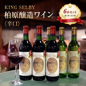 【ふるさと納税】ワイン 柏原醸造ワイン 赤 白 辛口 6本セット | 酒 お酒 赤ワイン 白ワイン 国産 アルコール お楽しみ 詰め合わせ カタシモワイナリー カタシモワインフード株式会社 大阪府 柏原市
