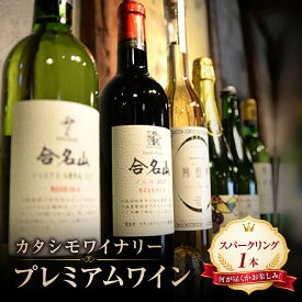 【ふるさと納税】おまかせ スパークリングワイン 白 1本｜ワイン スパークリング 酒 国産ワイン アルコール カタシモワイナリー カタシモワインフード株式会社 大阪府 柏原市