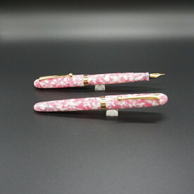 【ふるさと納税】 (桜)「大西製作所」本格手作り　万年筆　F1400　AJ-44