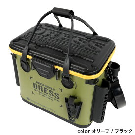 【ふるさと納税】[DRESS] バッカン 34L - 大容量タックルバッグとしても使える収納ケース【 バッカン 大容量 ポケット付き フリータイプ 防水 釣り 釣り具 釣りアイテム フィッシング 釣り用品 送料無料 】