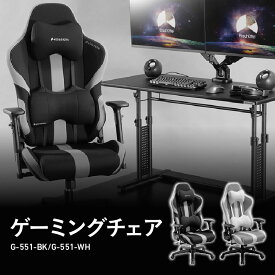 【ふるさと納税】ゲーミングチェア - ゲーミングチェアの新たなスタンダードモデル【 ゲーミングチェア 椅子 立体クッション 弾力性 通気性 肘掛け 座り心地 低座面設計 安定した座り リクライニング ロッキング 送料無料】