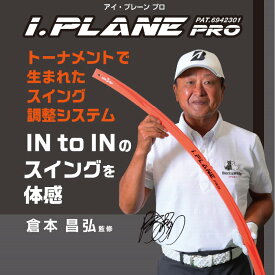 【ふるさと納税】 アイ・プレーン　プロ〈打ち分けがわかる練習器具〉【 ゴルフグッズ スイング調整 練習 トレーニング 器具 ドローボール フェードボール スイングの改善 ゴルフ用品 送料無料 】