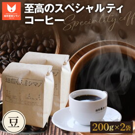 【ふるさと納税】 至高のスペシャルティコーヒー（豆）200g×2袋セット ／ スペシャルティコーヒー コーヒー豆 珈琲 200g×2袋 ニカラグア スウィートベリー ナチュラル ベリー系 甘味 芳醇 コク フルーツ感 No.271